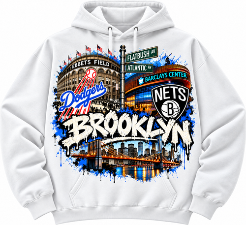 Brooklyn Bound – NYC Streetwear Crewneck Sweatshirt