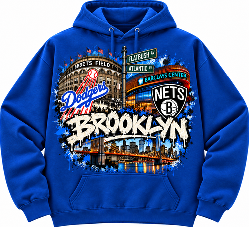 Brooklyn Legends Graffiti Hoodie – Borough Drop | JUST BORED!™