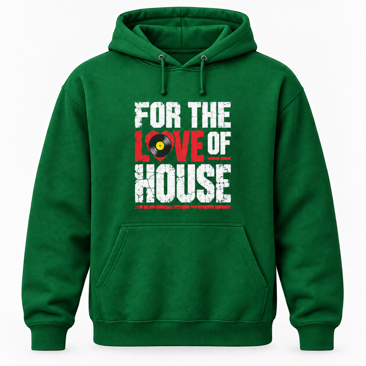 For The Love of House Distressed Hoodie