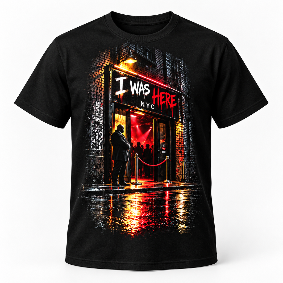 JUST BORED!™ !-  LIMITED EDITION  I was here NYC Club Tee