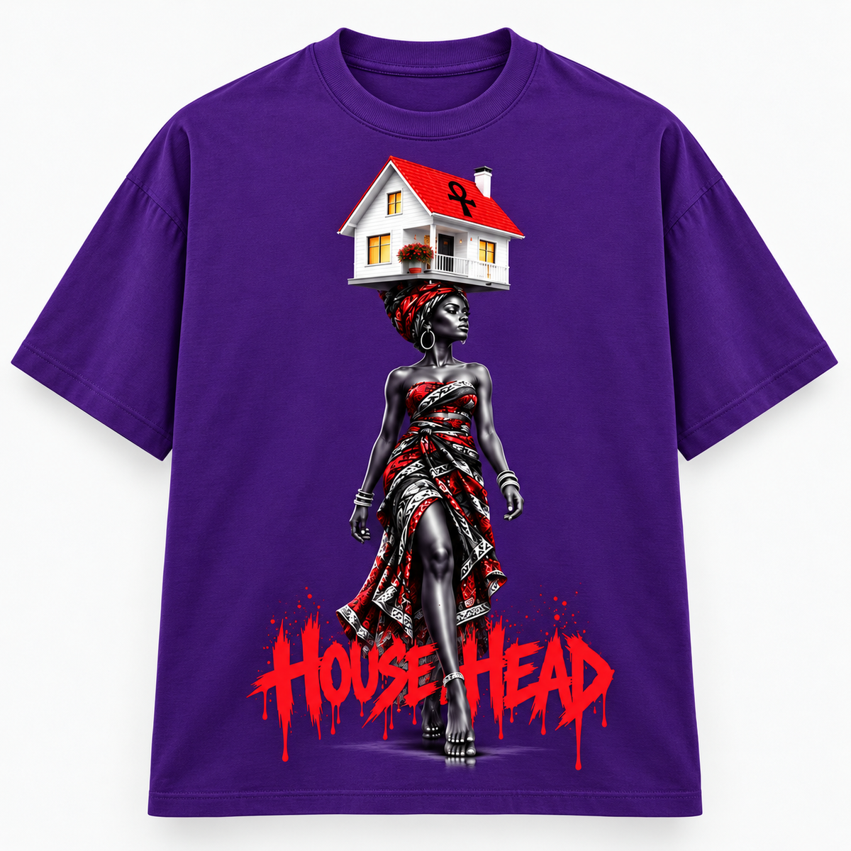 House Head Queen Tee