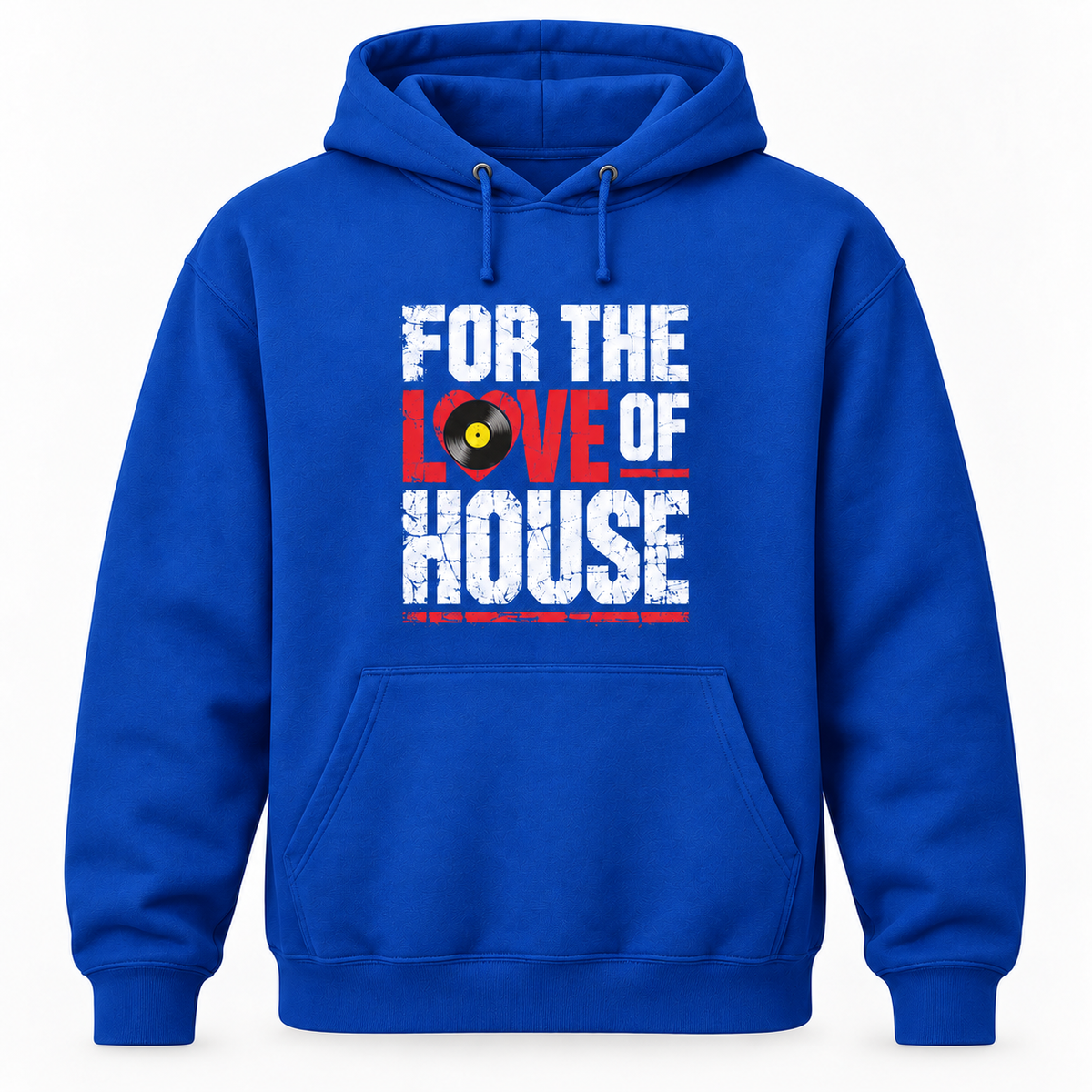 For The Love of House Distressed Hoodie